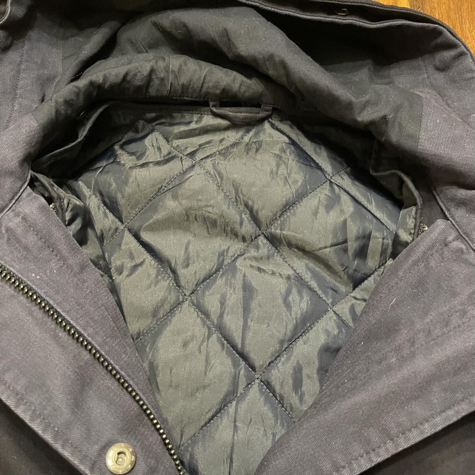 Gap GAP Parka Coat Womens S Hooded Quilted Lined Fishtail Jacket Size S / US 4 / IT 40 - 9 Thumbnail