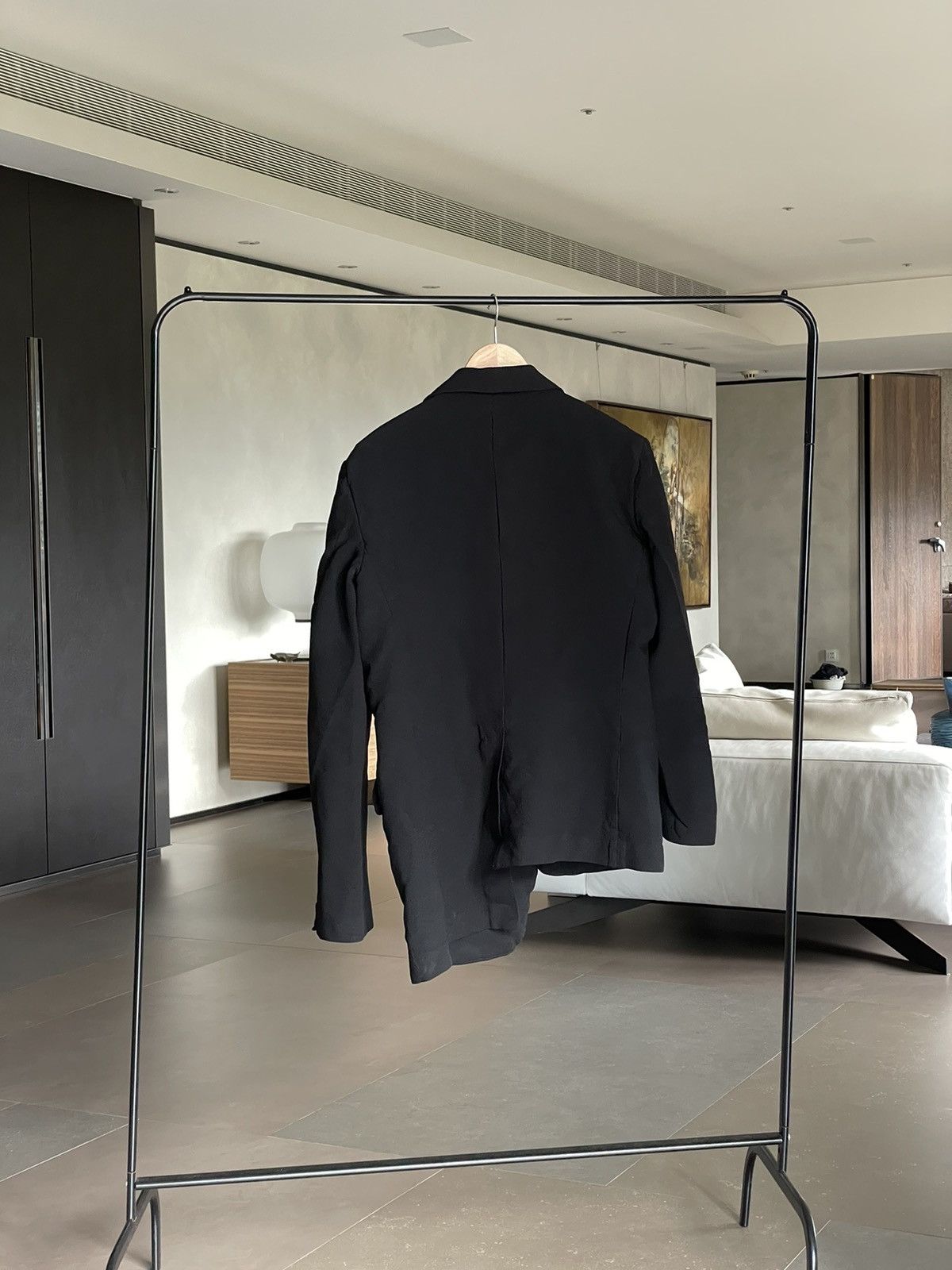 Comme des Garcons Homme Plus 17AW Runway Comme des Garçons Homme Plus Asymmetric Blazer Size 40L - 3 Thumbnail