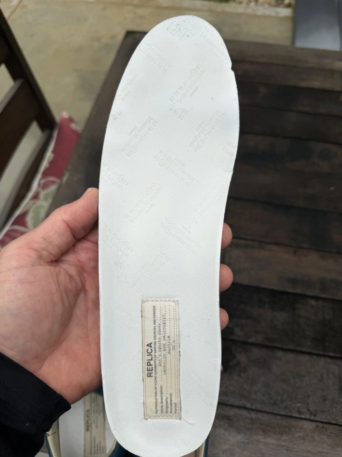 Maison Margiela Maison Margiela Replica GAT Pink 12 45 Low Tops Gum Size US 12 / EU 45 - 7 Thumbnail