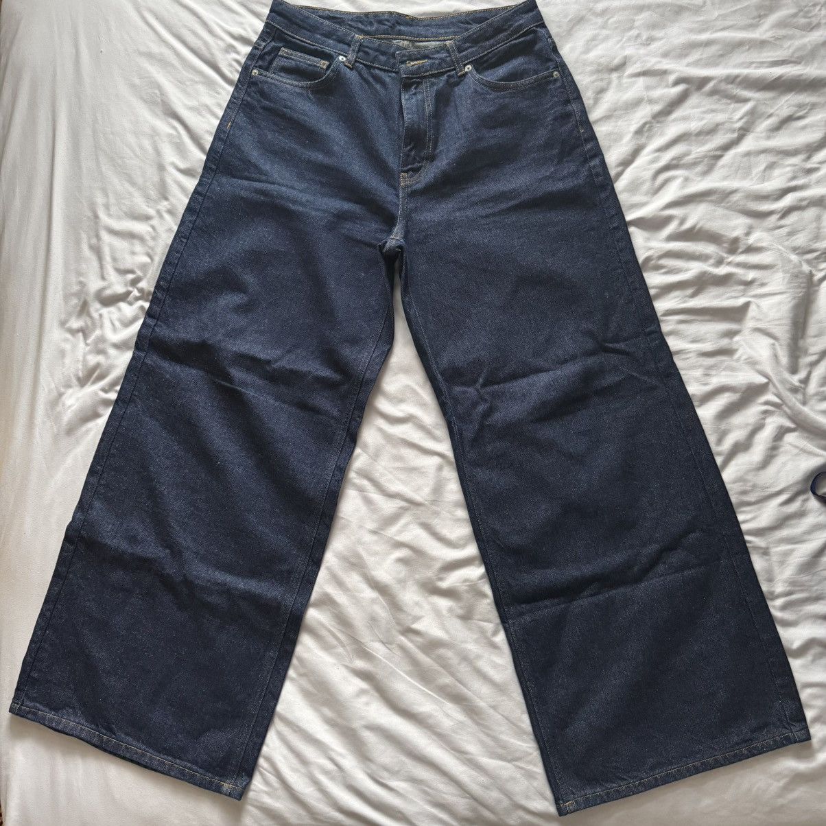 Pearled Ivory Pearled Ivory 1211 ‘Raw Indigo’ Denim Size US 32 / EU 48 - 1 Thumbnail