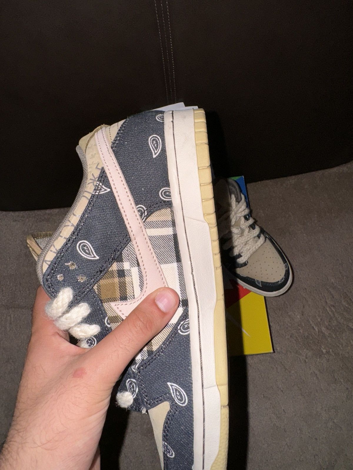 Nike × Travis Scott Nike x Travis Scott SB DUNK LOW. US 8.5. UK 7.5 Size US 8.5 / EU 41-42 - 13 Thumbnail