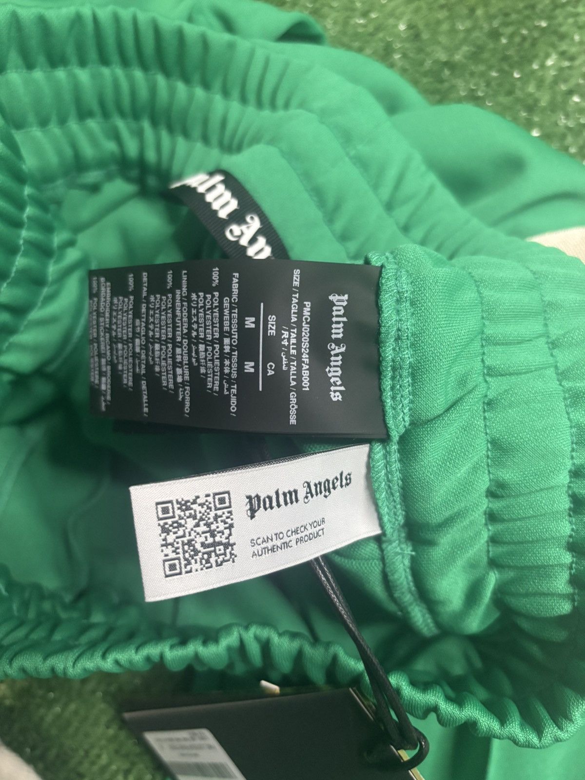 Palm Angels Palm Angels Track Pants Green Size US 32 / EU 48 - 7 Thumbnail