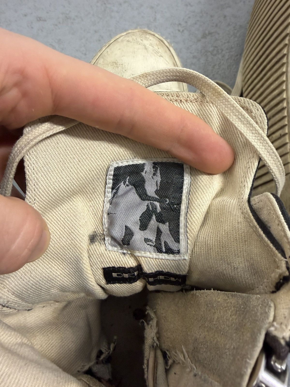 Rick Owens Drkshdw Rick Owens Drkshdw Ramones Size US 13 / EU 46 - 9 Thumbnail