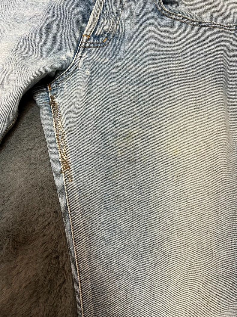 Saint Laurent Paris Saint Laurent Paris 18 Fall/Winter Patch Nubuck Light Blue Size US 32 / EU 48 - 5 Thumbnail