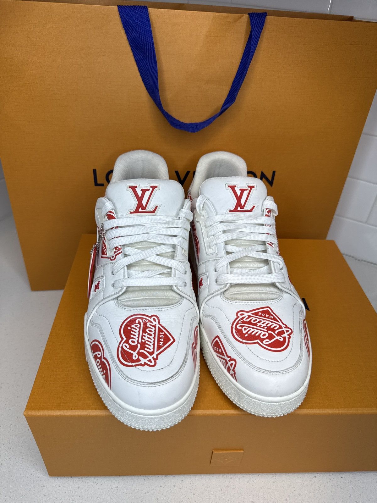 Louis Vuitton Louis vuitton trainer nigo “Human Made” Size US 10.5 / EU 43-44 - 6 Thumbnail