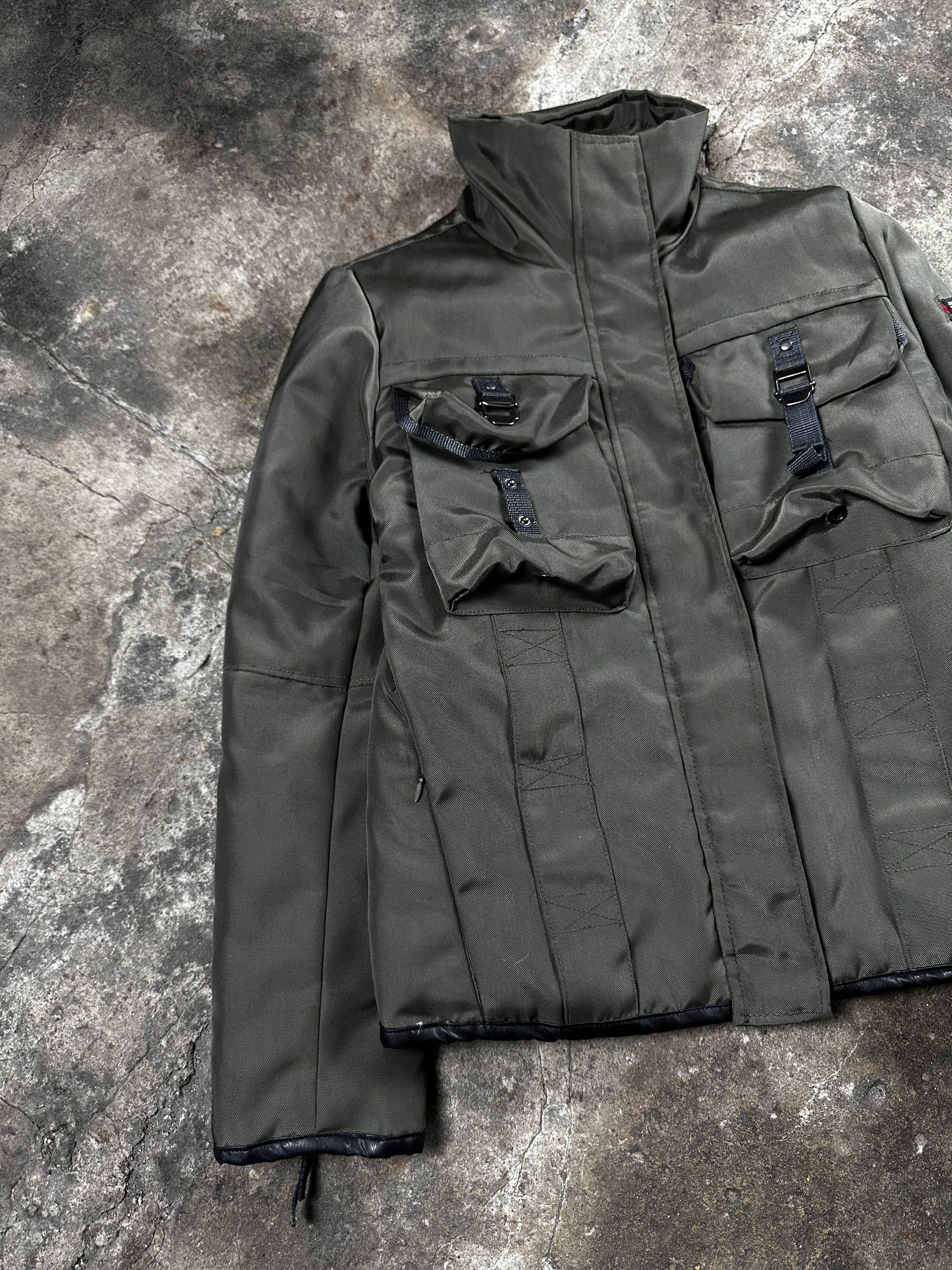 Woolrich Woolen Mills John Rich and Bros Woolrich Nylon Military Jacket Khaki Size US S / EU 44-46 / 1 - 2 Thumbnail