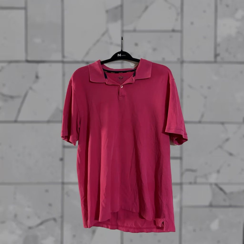 Club Room Club Room Polo Shirt Mens L Pink 1/4 Button Short Sleeve The Estate Size US L / EU 52-54 / 3 - 1 Thumbnail