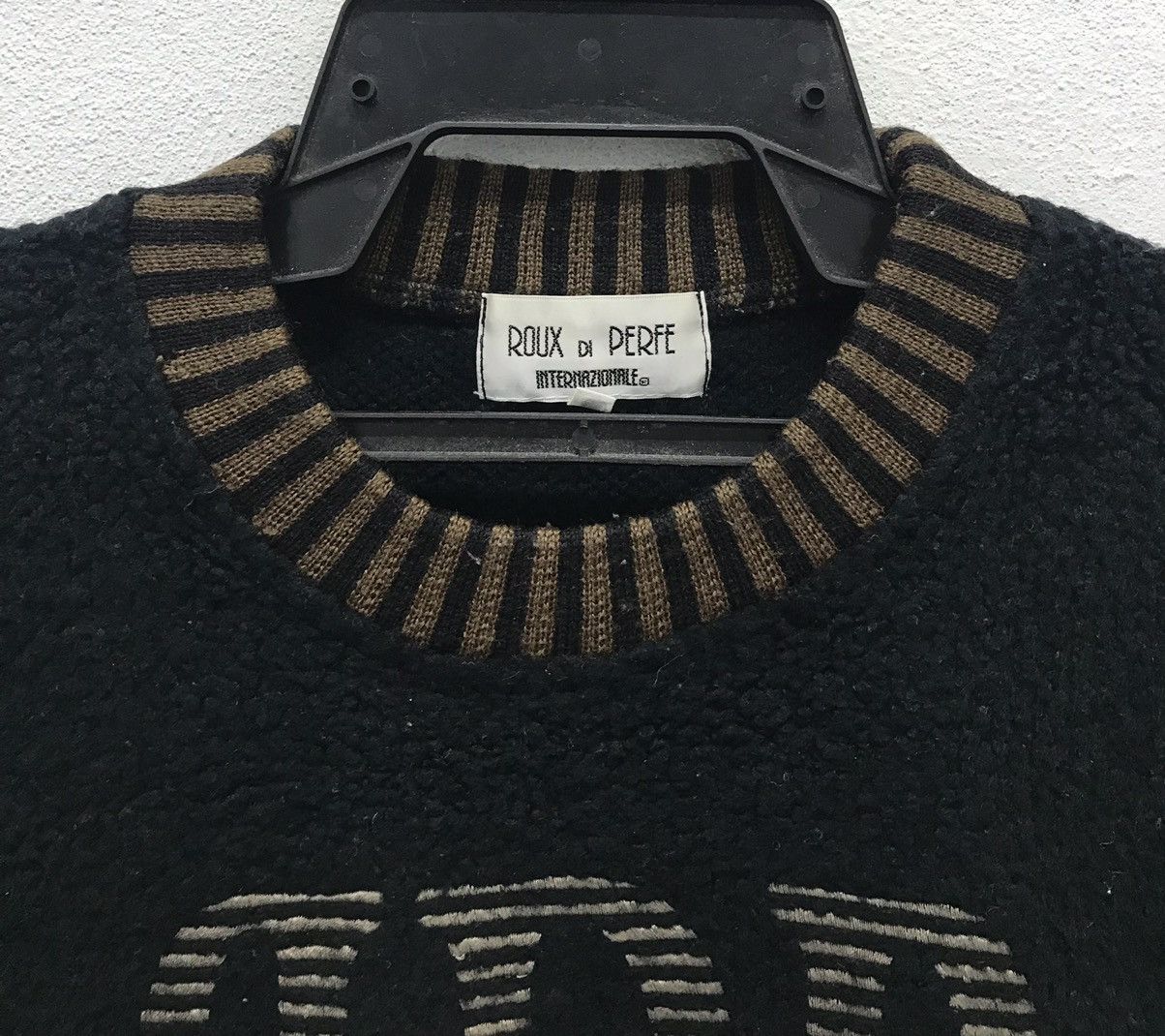 Japanese Brand × Vintage Vintage Roux Di Perfe Internazionale Made In Japan Knitwear Size US L / EU 52-54 / 3 - 3 Thumbnail