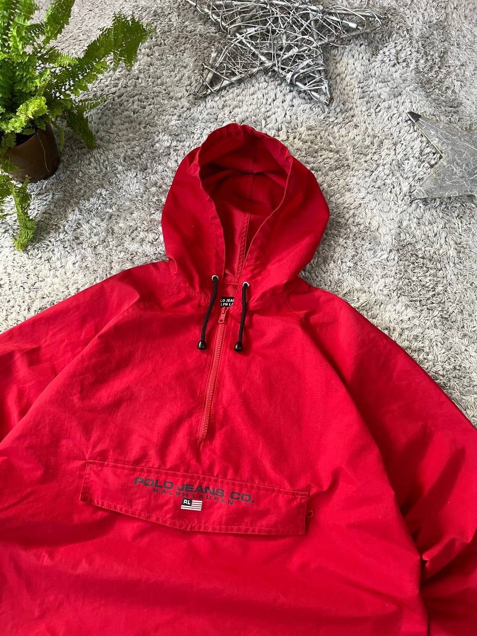 Polo Ralph Lauren × Ralph Lauren × Vintage Vintage 90s Polo Sport Ralph Lauren Anorak Jacket Logo Bag Size US S / EU 44-46 / 1 - 3 Thumbnail