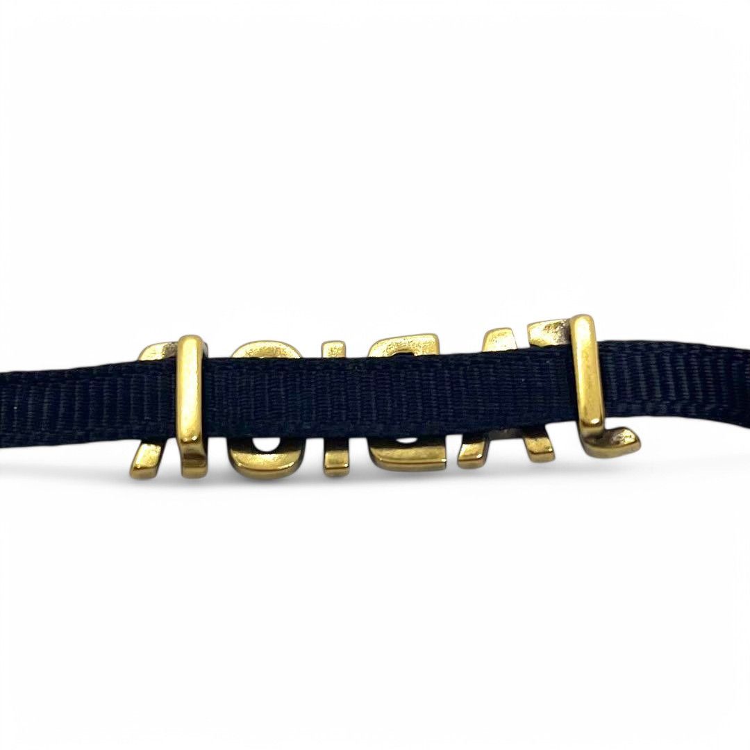 Dior Dior - J'Adior Vintage Choker Chain Black Gold Size ONE SIZE - 3 Thumbnail