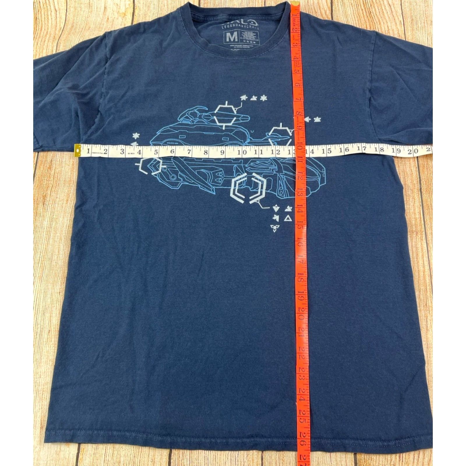 Halo **HALO Legendary Loot Crate Wraith T-Shirt Blue M** User: **HALO Legendary Loot Crate Wraith Blue T-Shirt Size Medium** Size US M / EU 48-50 / 2 - 4 Thumbnail