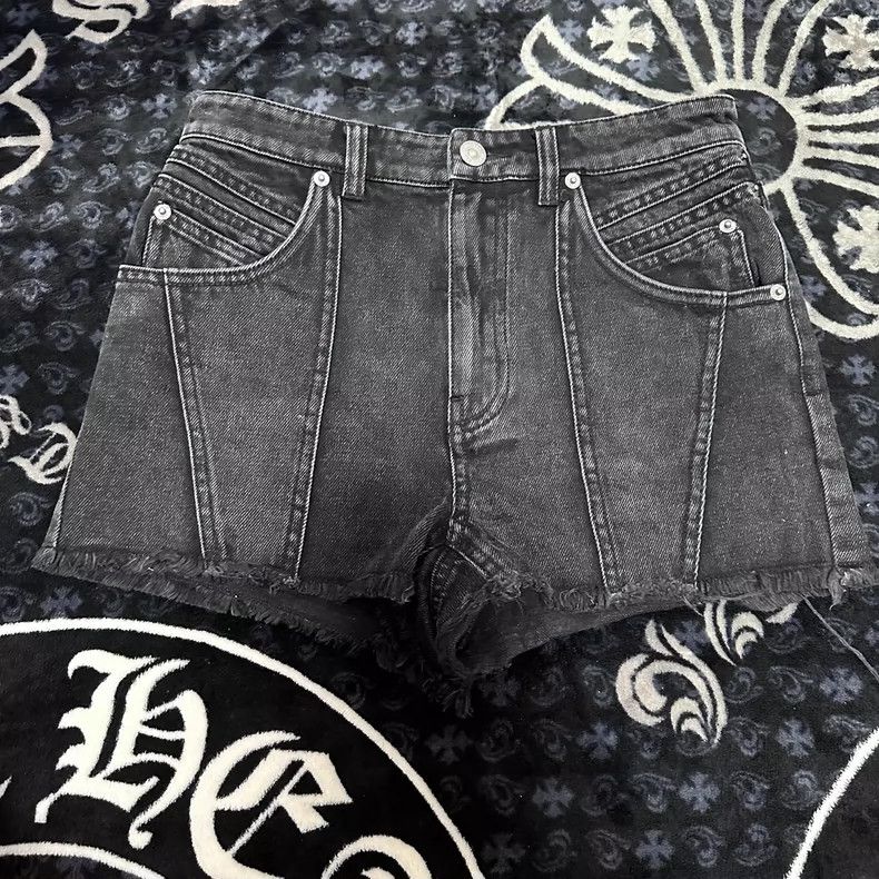 Givenchy Givenchy SizeS Black denim shorts, women's Size 26" / US 2 / IT 38 - 1 Thumbnail