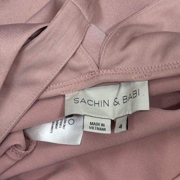 Sachin & Babi BHLDN Sachin & Babi Hudson Satin Charmeuse Midi Dress in Dus Size S / US 4 / IT 40 - 10 Thumbnail