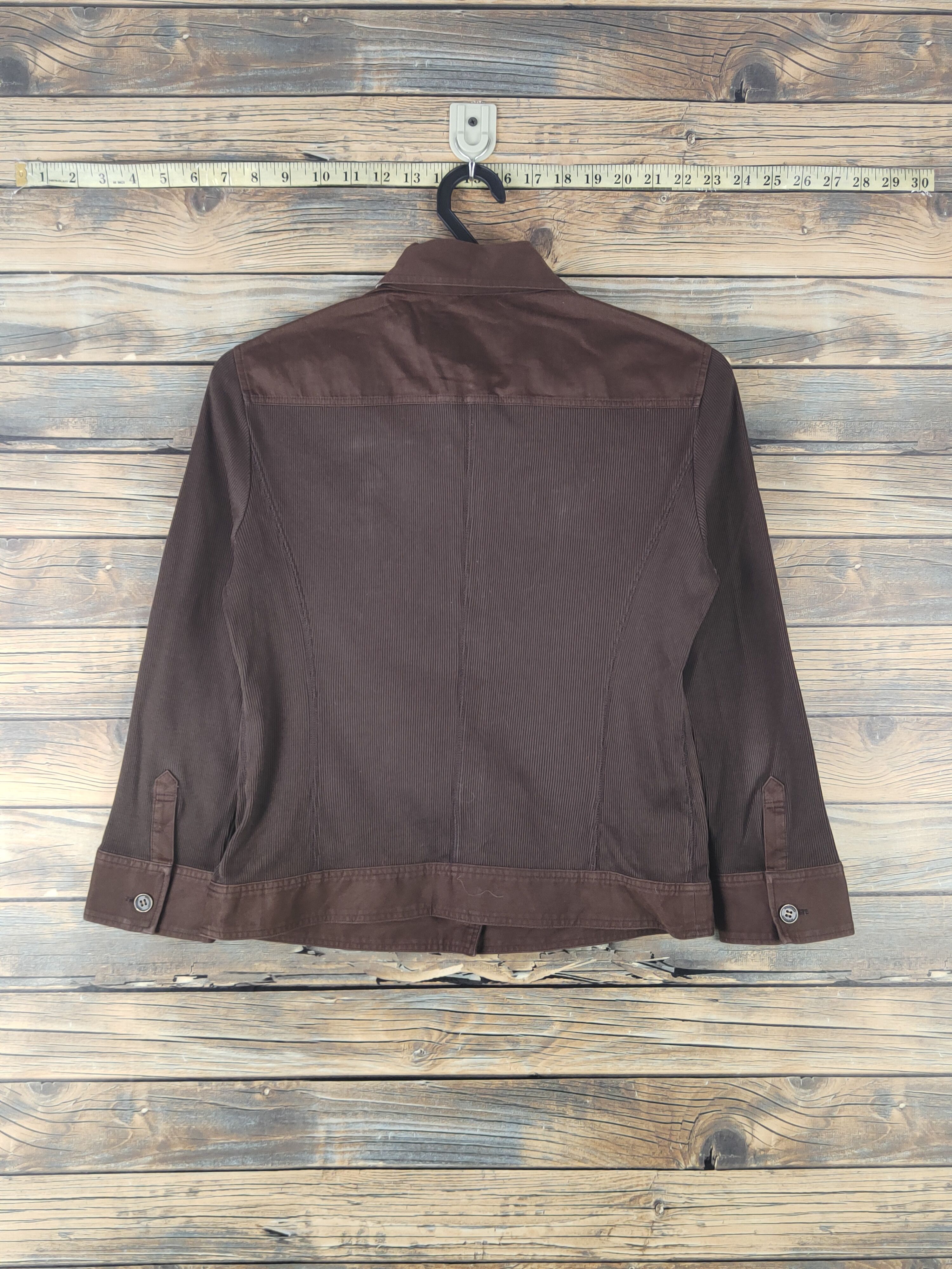 Burberry DL Burberry Brown Button Ups #1679 Size XS / US 0-2 / IT 36-38 - 7 Thumbnail