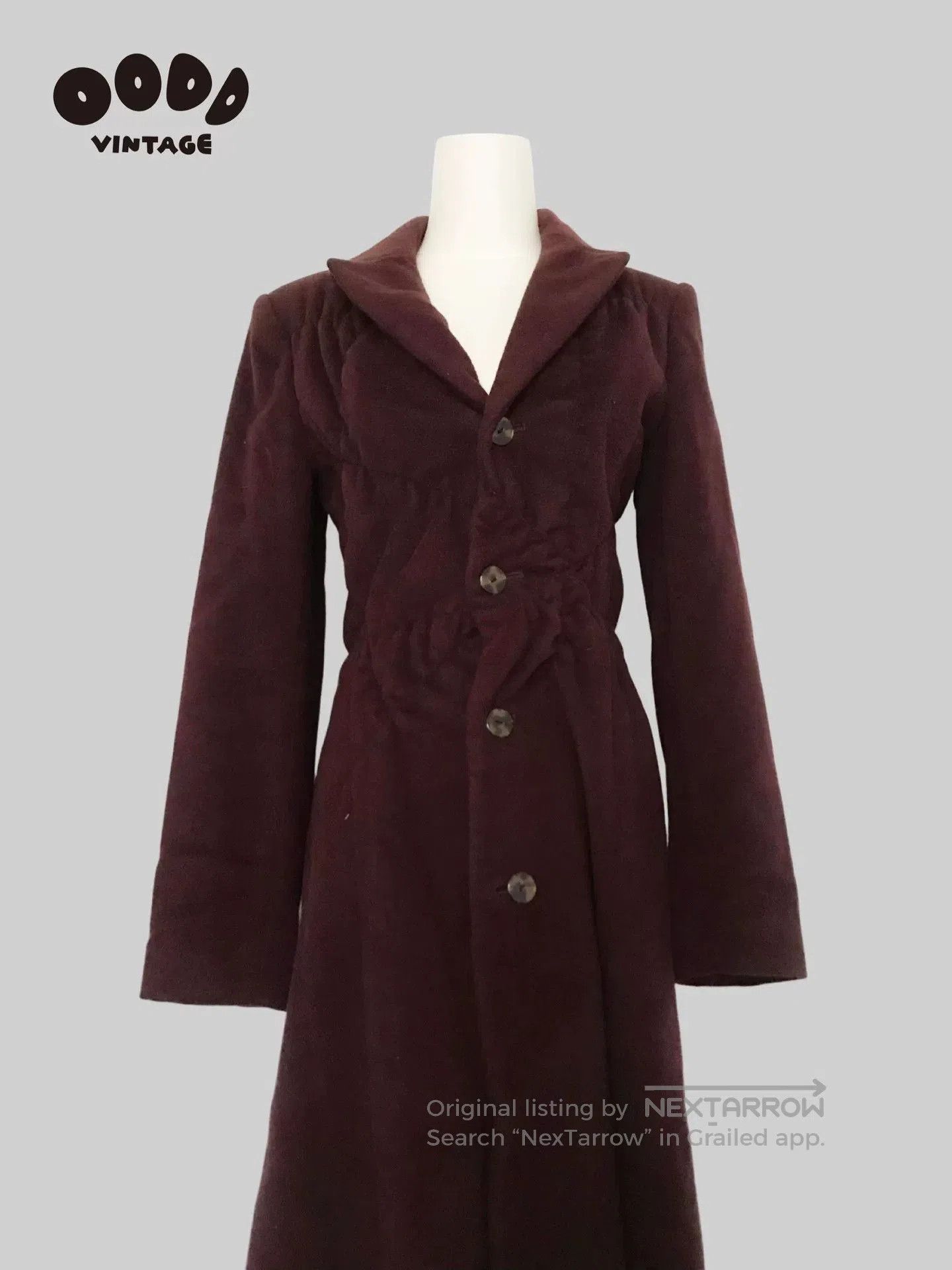 Jean Paul Gaultier Jean Paul Gaultier Pleated Coat. Size M / US 6-8 / IT 42-44 - 3 Thumbnail