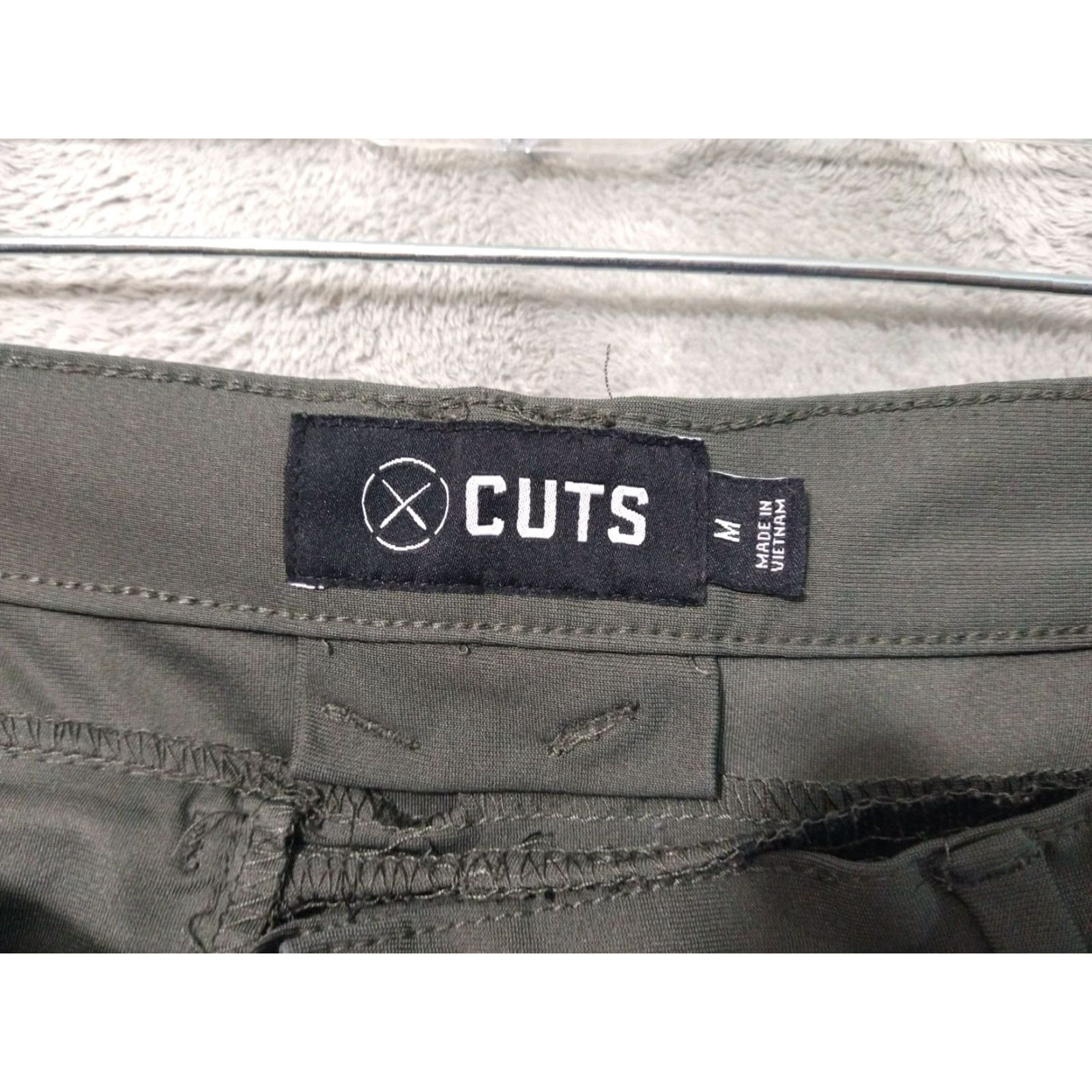 UES Clothing CUTS Clothing Pants Mens Medium Gray AO Jogger Slim Fit Performance Stretch Size US 31 - 7 Thumbnail