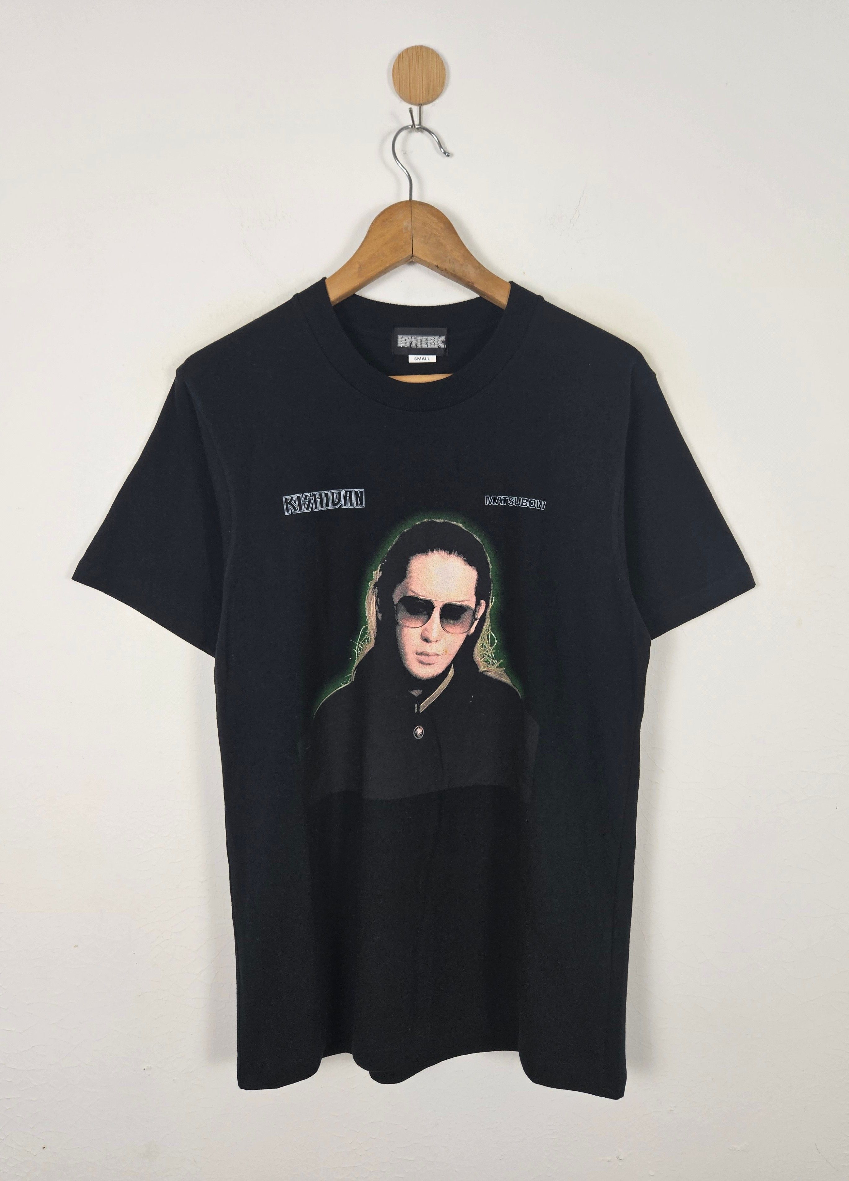 image of Hysteric Glamour Undercover Kishidan Matsubo Shirt in Black, Men's (Size Small)