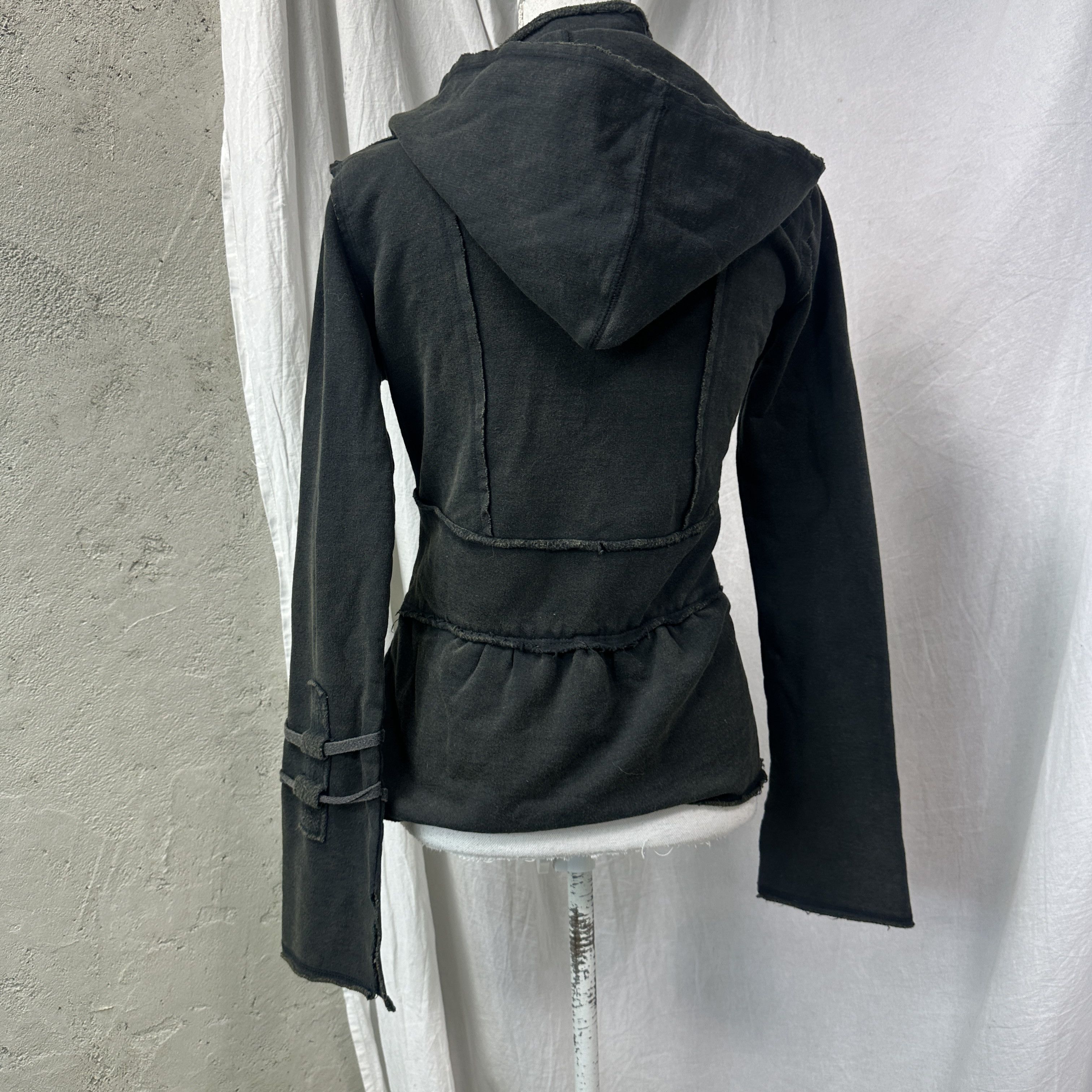 Vintage Vintage Avant Garde Grunge Streetwear Hoodie Y2K Size M / US 6-8 / IT 42-44 - 4 Thumbnail