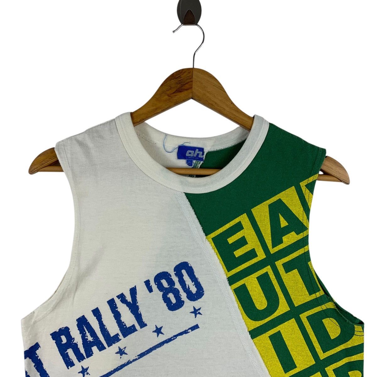 Japanese Brand Vintage ABAHOUSE Sleeve less tank top tee Size US S / EU 44-46 / 1 - 2 Thumbnail