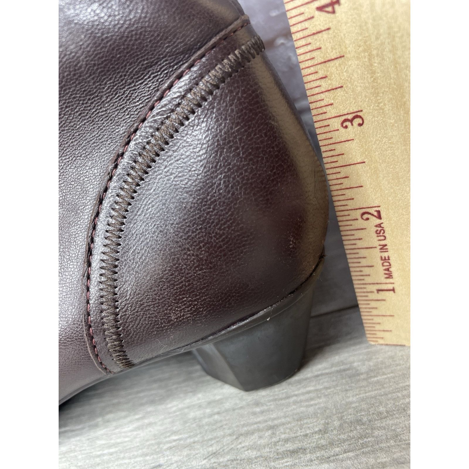 Camper Camper Alicante Brown Leather Lace Up Heel Ankle Boots Women Size US 7.5 / IT 37.5 - 19 Thumbnail
