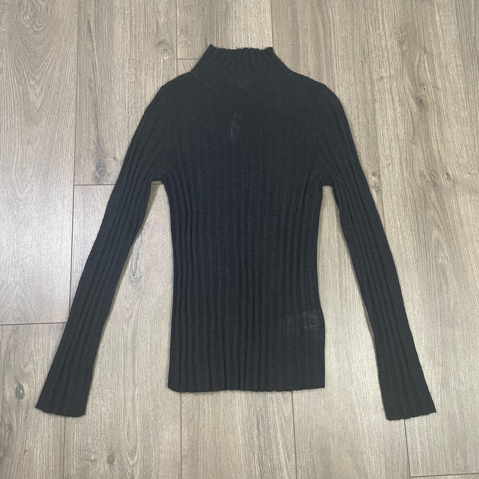 Madewell Madewell Harry Sheer Alpaca Mock Neck Shirt US Womens XS New Size XS / US 0-2 / IT 36-38 - 1 Thumbnail