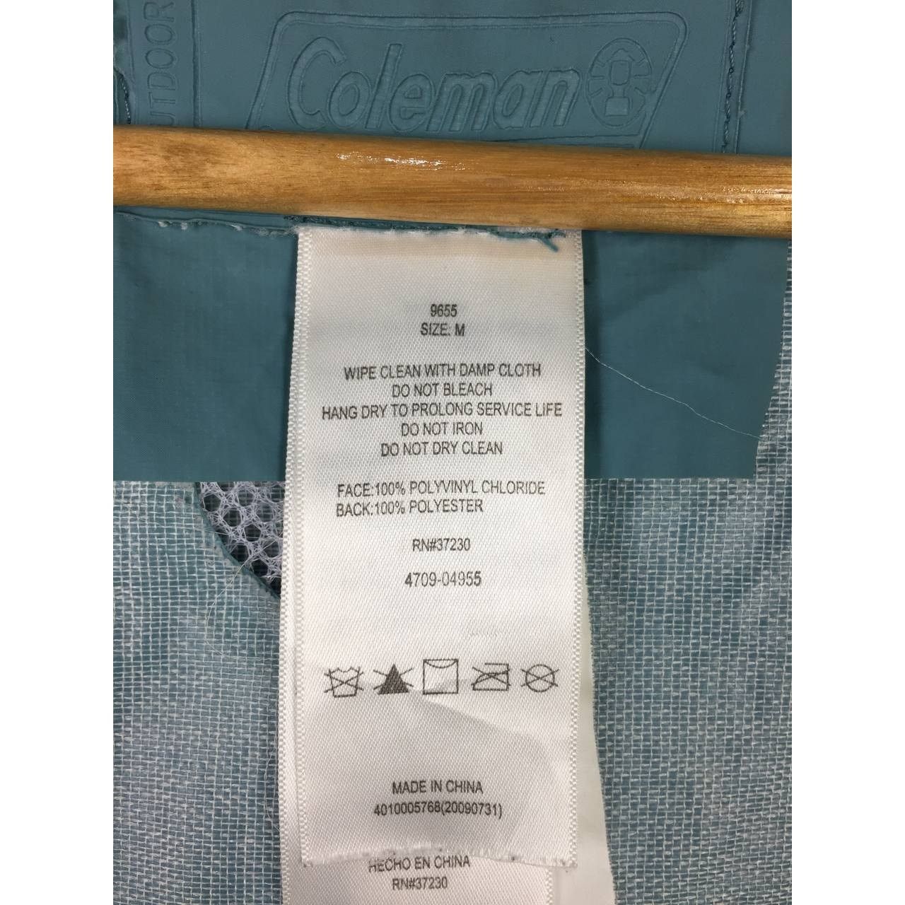 Coleman × Vintage Coleman Outdoor Workwear Rain Shell Jacket Size US M / EU 48-50 / 2 - 25 Thumbnail