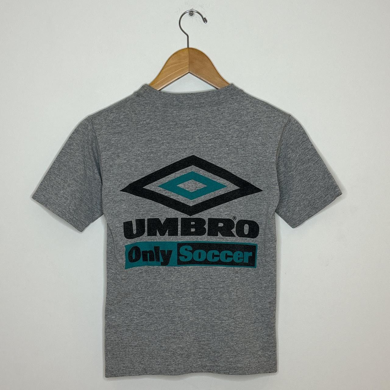 Umbro Umbro Soccer Grey Graphic Tee Shirt Size US M / EU 48-50 / 2 - 1 Thumbnail