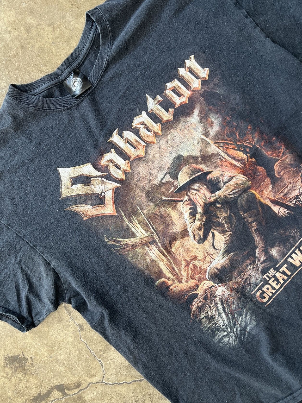 Band Tees × Vintage Sabaton The Great War Album Cover Tee XL Size US XL / EU 56 / 4 - 1 Thumbnail