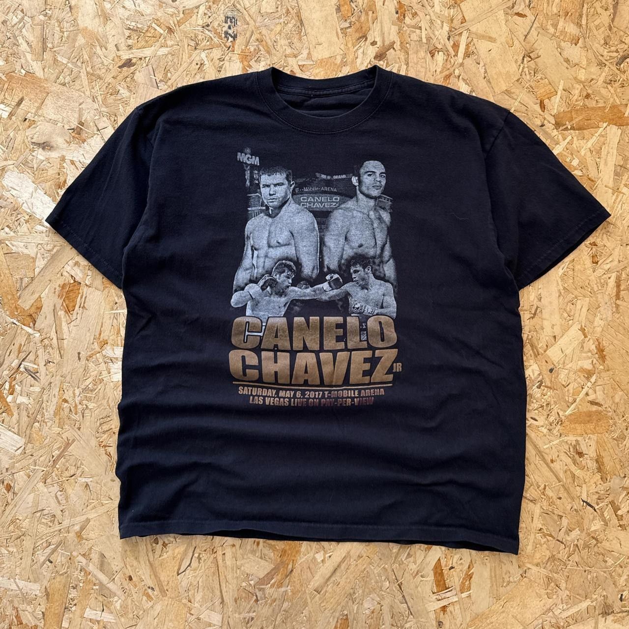 Vintage Vintage Y2k Canelo Alvarez Boxing T Shirt Size US L / EU 52-54 / 3 - 1 Thumbnail