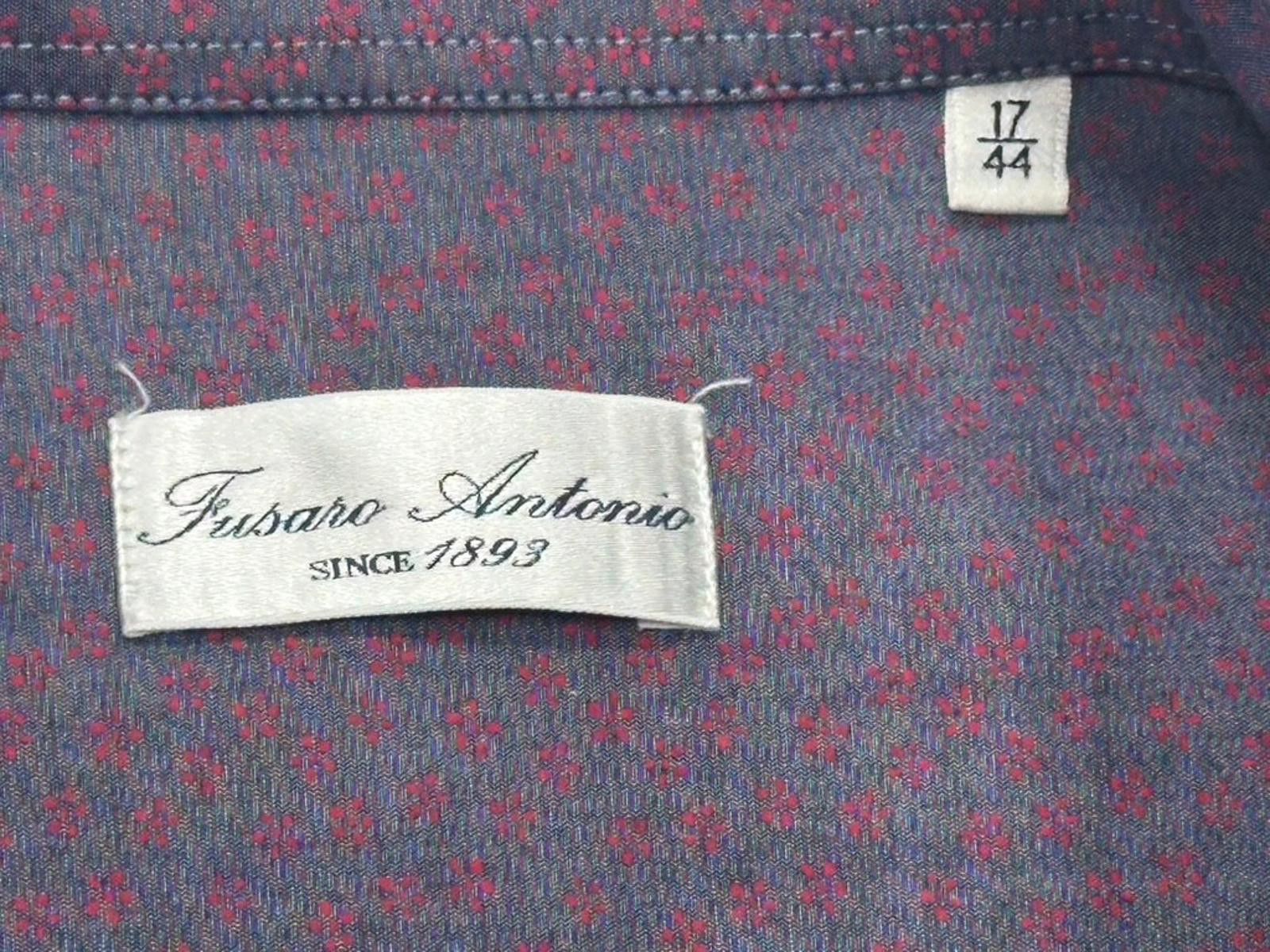 Other Fusaro Antonio Cotton Multicolor Button Up Mens XL 17/44 Size US XL / EU 56 / 4 - 3 Thumbnail