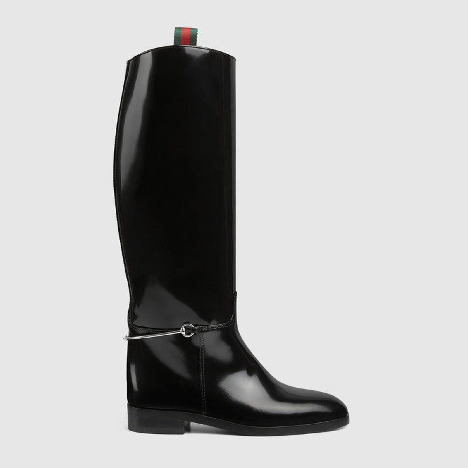 Gucci Gucci Slim Horsebit Leather Boots Size US 5.5 / IT 35.5 - 1 Thumbnail