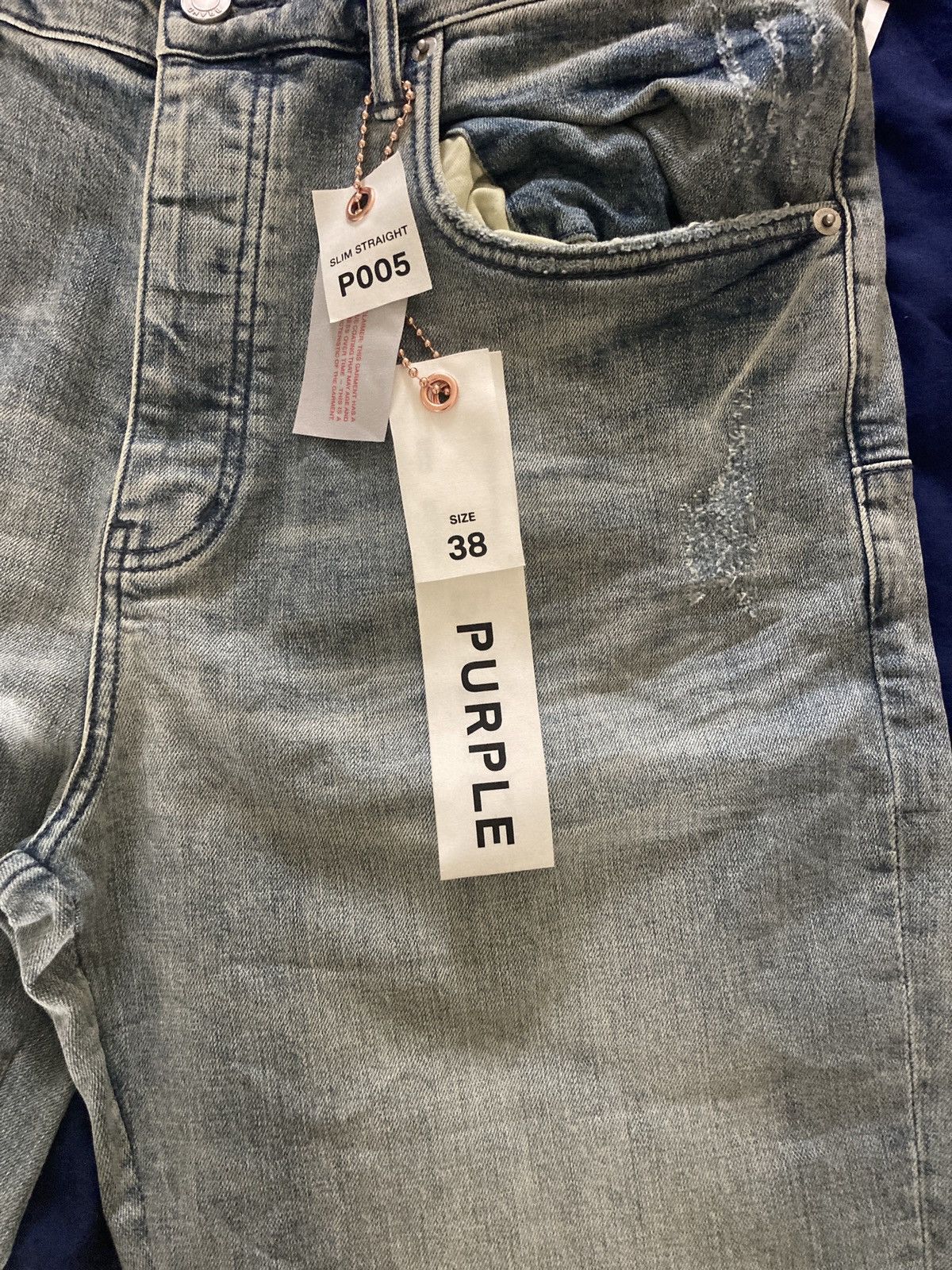Purple Brand Purple Brand Designer Jeans Size US 38 / EU 54 - 5 Thumbnail