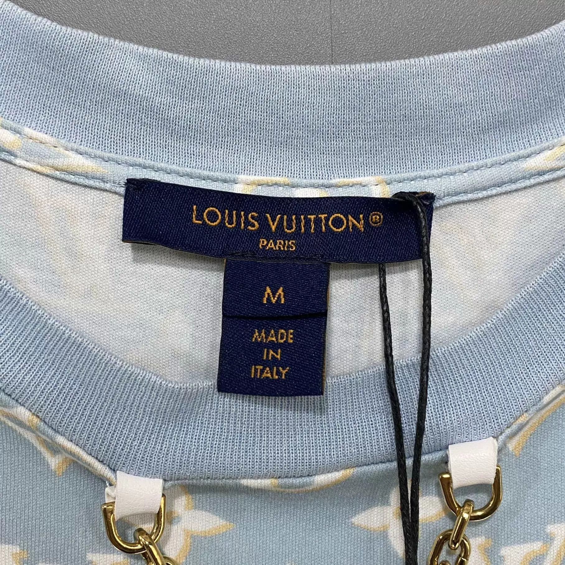 Louis Vuitton LV Monogram Print Chain Dress 99 New M Size M / US 6-8 / IT 42-44 - 4 Thumbnail