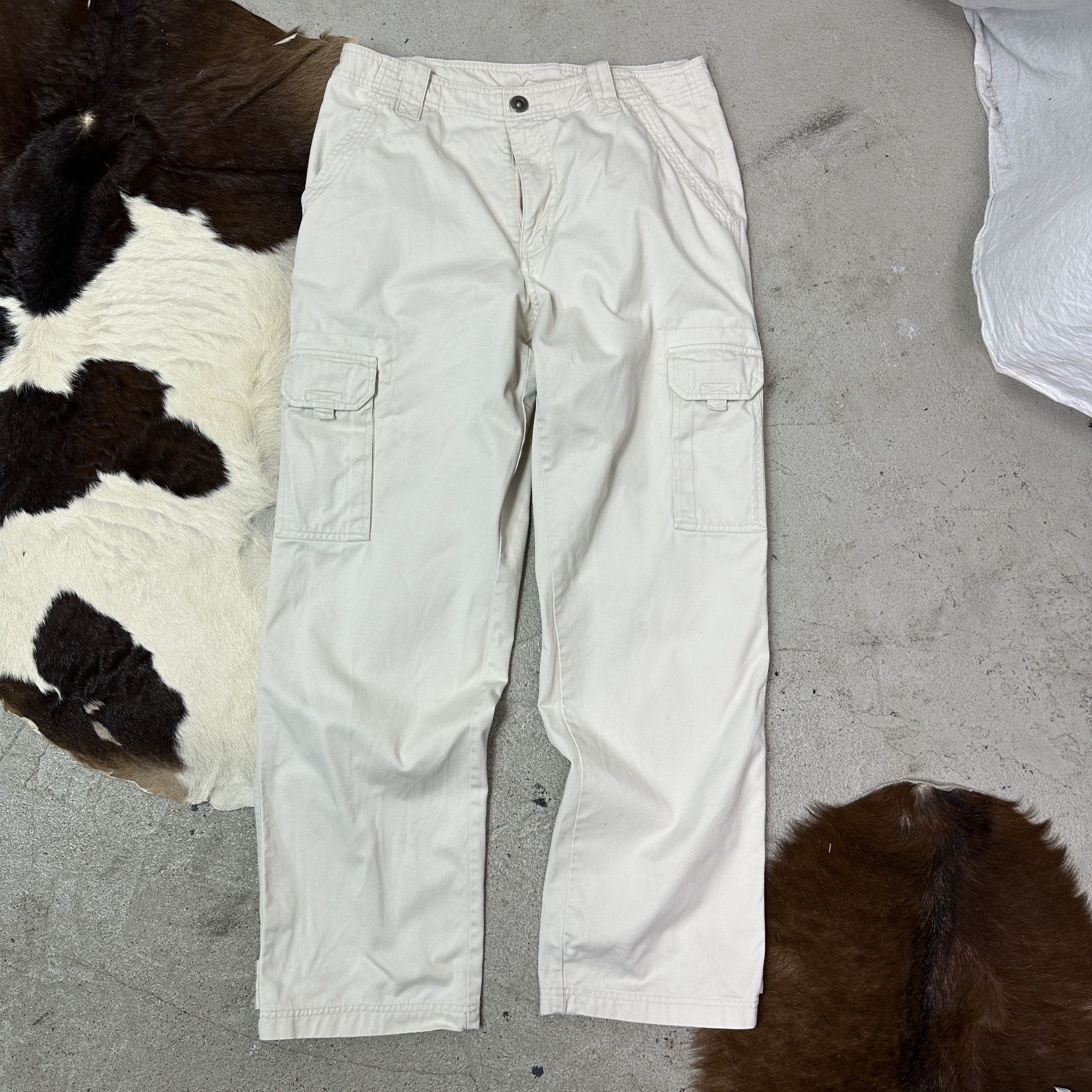 Adidas Vintage Streetwear Cargo Adidas Baggy Wide Leg Pants Y2K Size 25" / US 0 / IT 36 - 5 Thumbnail