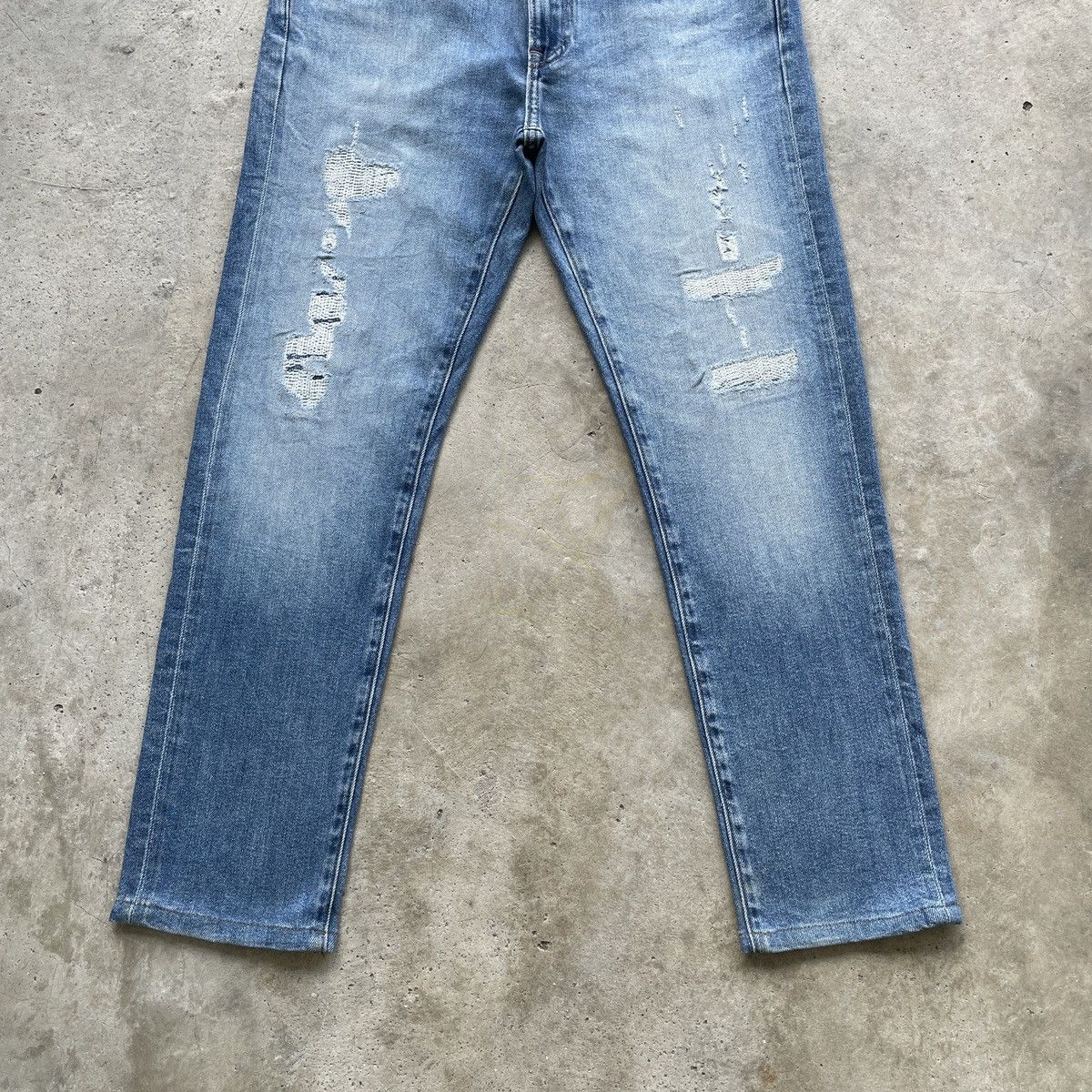 Japanese Brand × Jean W34x28.5 Japanese Brand Faded Jeans Denim Pants Size US 34 / EU 50 - 4 Thumbnail
