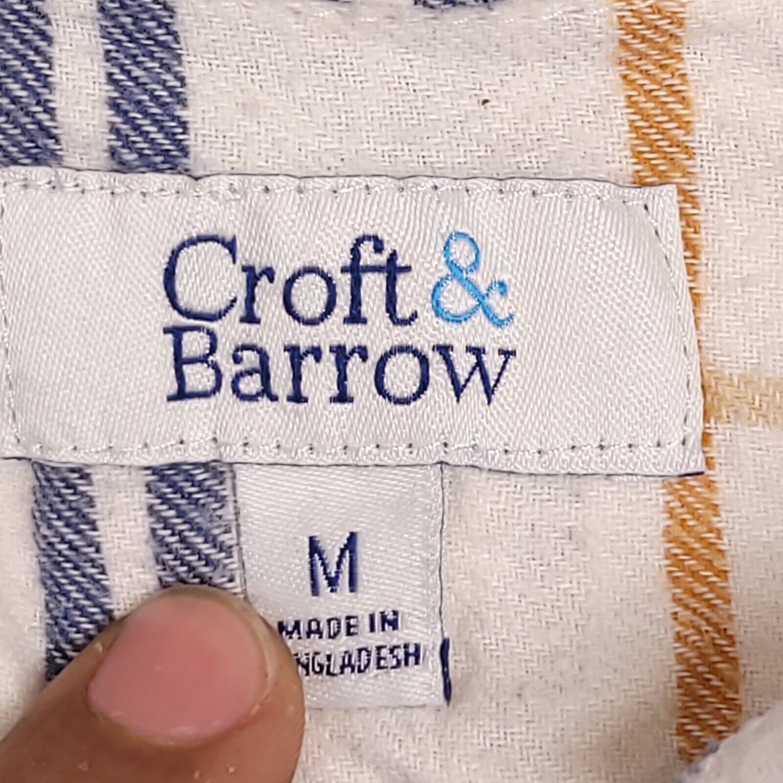 Croft & Barrow Croft & Barrow Windowpane Flannel Shirt Mens Size M White Size US M / EU 48-50 / 2 - 3 Thumbnail