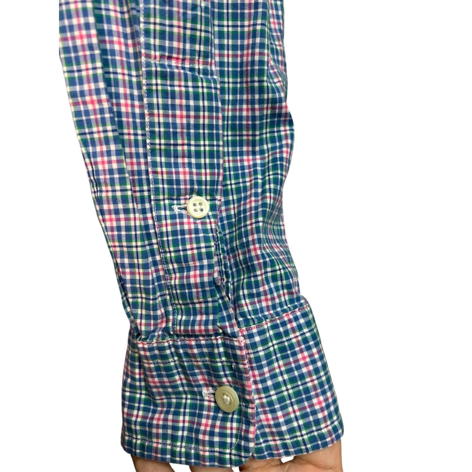 Ralph Lauren Ralph Lauren Cotton Custom Fit Medium Button Front Shirt Size US M / EU 48-50 / 2 - 7 Thumbnail