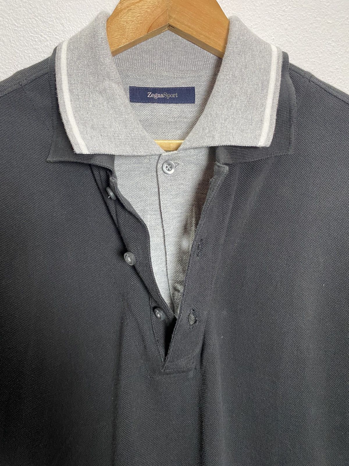 Ermenegildo Zegna Zegna Sport Double Collar Polos T Size US M / EU 48-50 / 2 - 2 Thumbnail