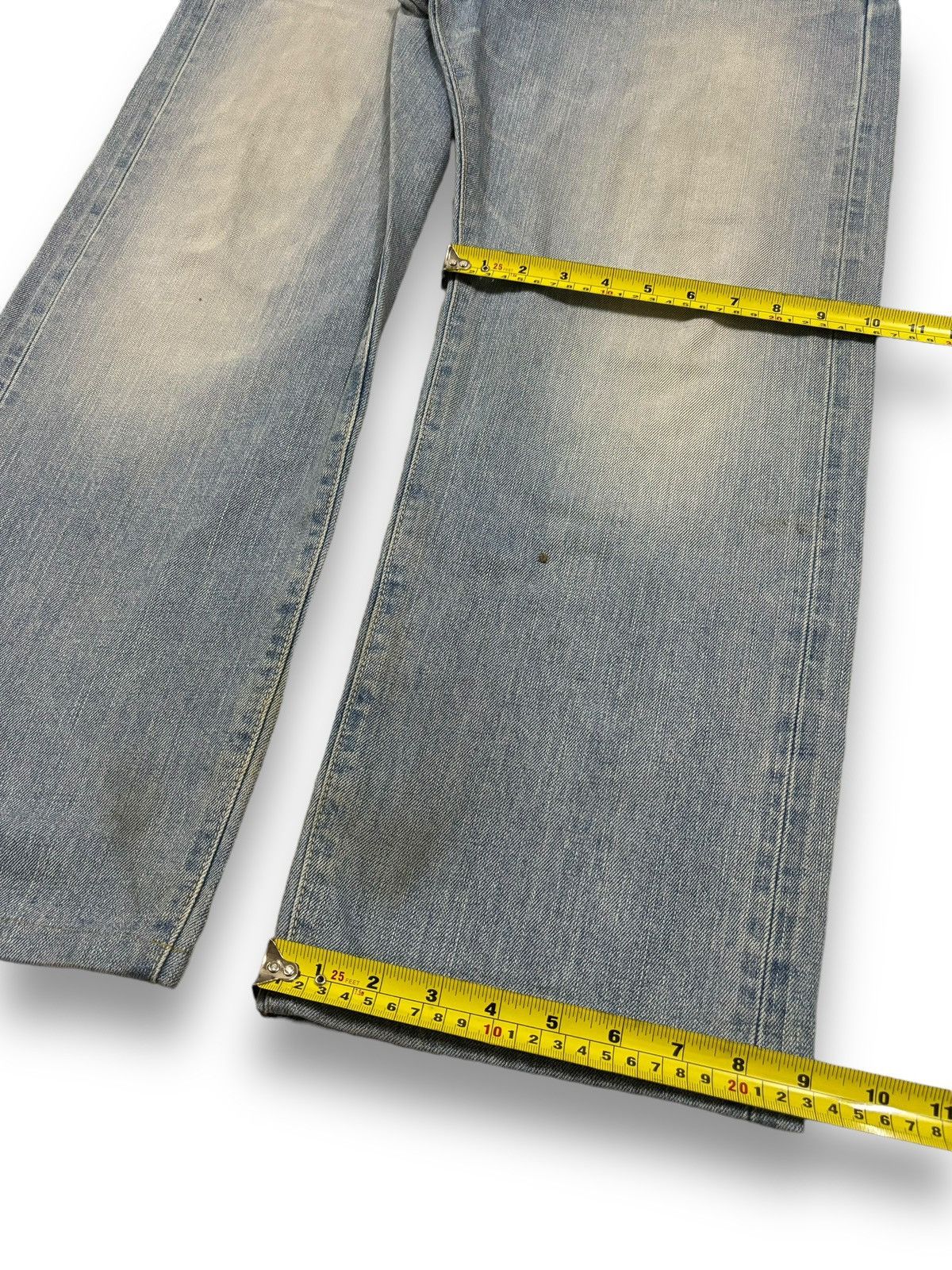 Edwin Vintage Edwin 505XX Selvedge Dirt Mud Wash Baggy Jeans Size US 34 / EU 50 - 18 Thumbnail
