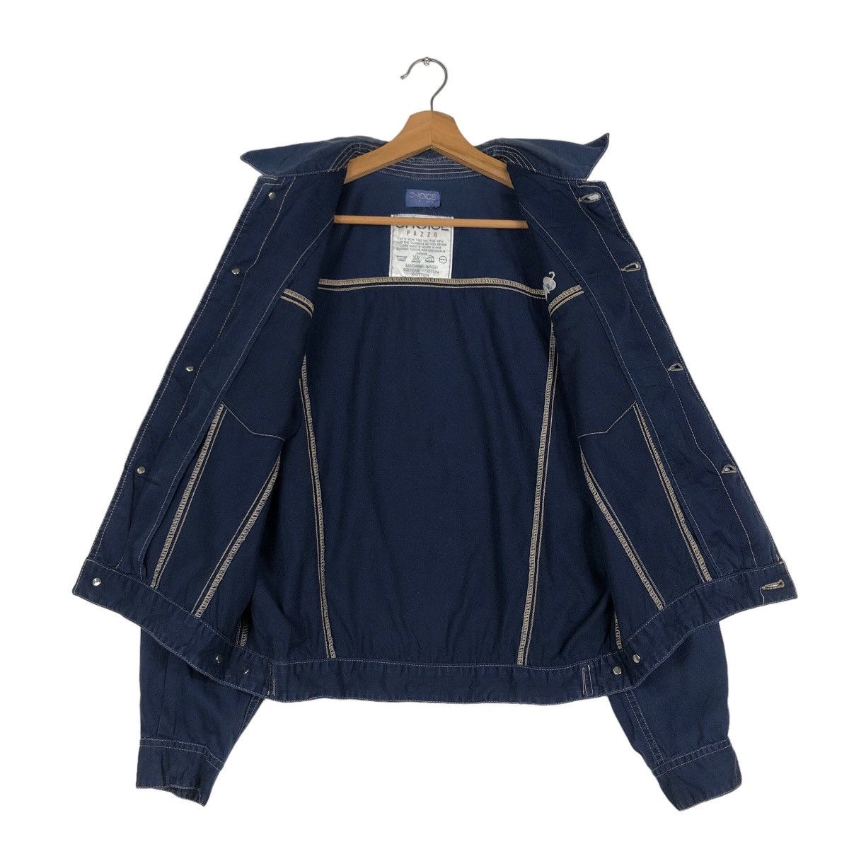 Japanese Brand 🔥Vintage Cropped Biker Jacket Choice by Pazzo Issey Miyake Size US M / EU 48-50 / 2 - 13 Thumbnail