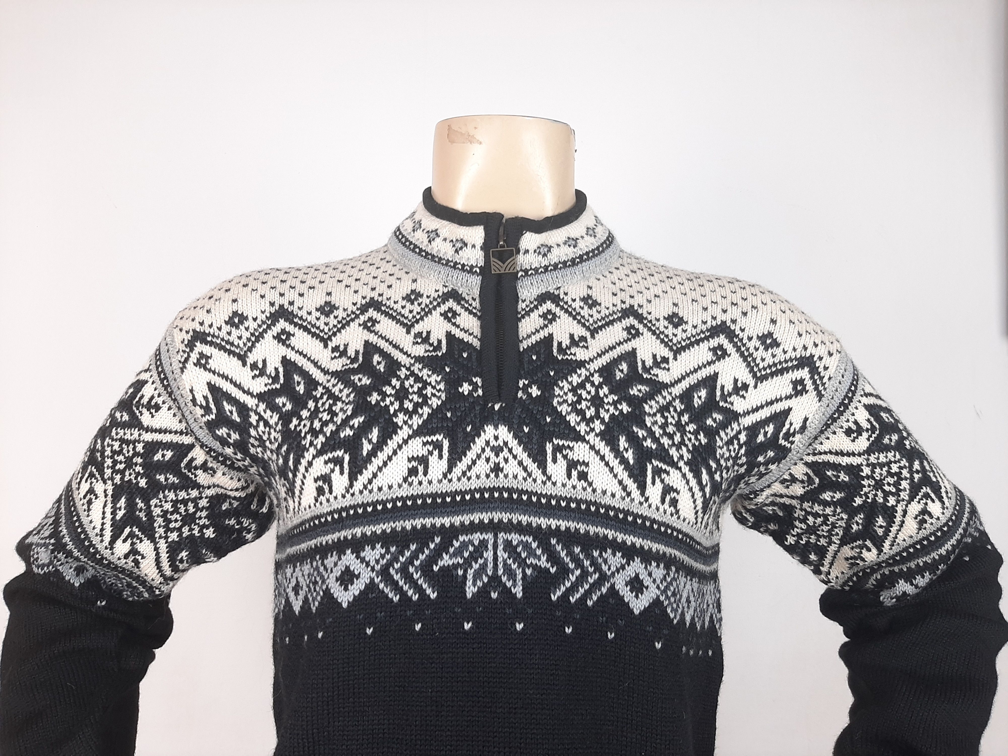 Dale Of Norway Dale of Norway Vail 1/4 Zip Sweater Black Men's S Size US S / EU 44-46 / 1 - 5 Thumbnail