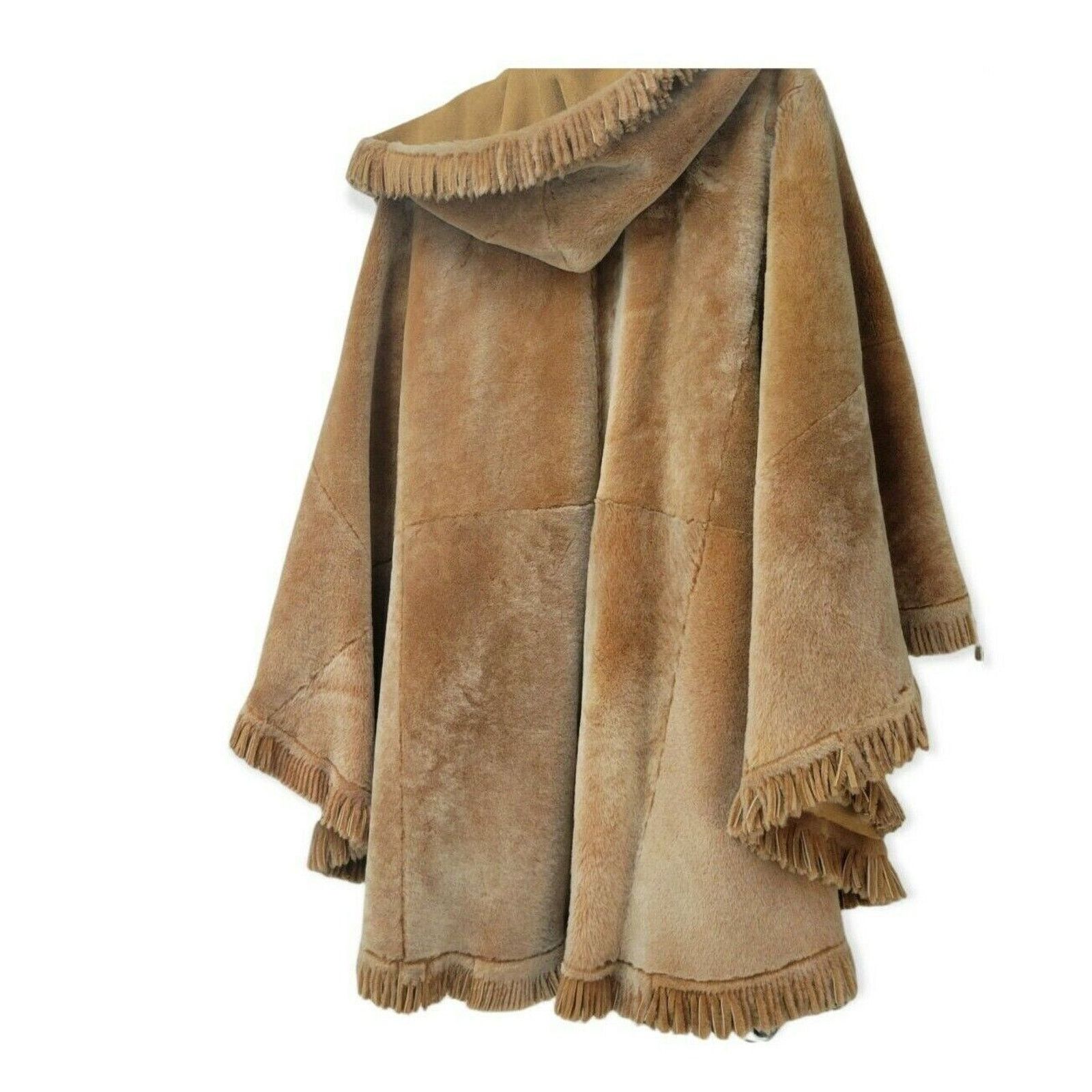 Other Christia Luxurious Italian Shearling Reversible Coat Size XL / US 12-14 / IT 48-50 - 2 Thumbnail