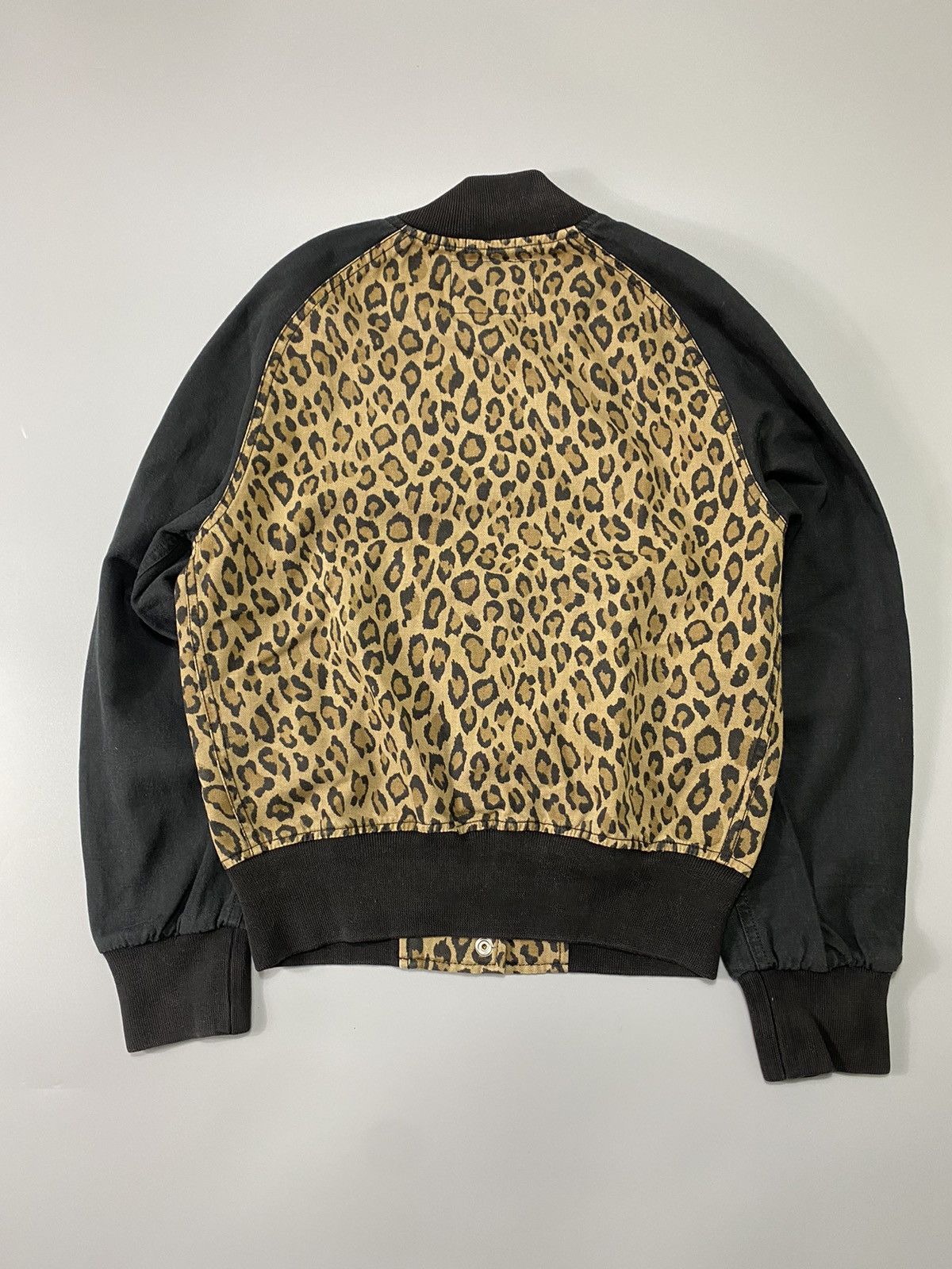 R13 Spring 2020- Leopard Print Bomber Jacket Size M / US 6-8 / IT 42-44 - 3 Thumbnail