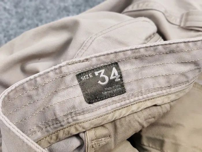 Timberland Vintage 90's Timberland Japan Zip Faded Beige Cargo Pants Size US 34 / EU 50 - 9 Thumbnail