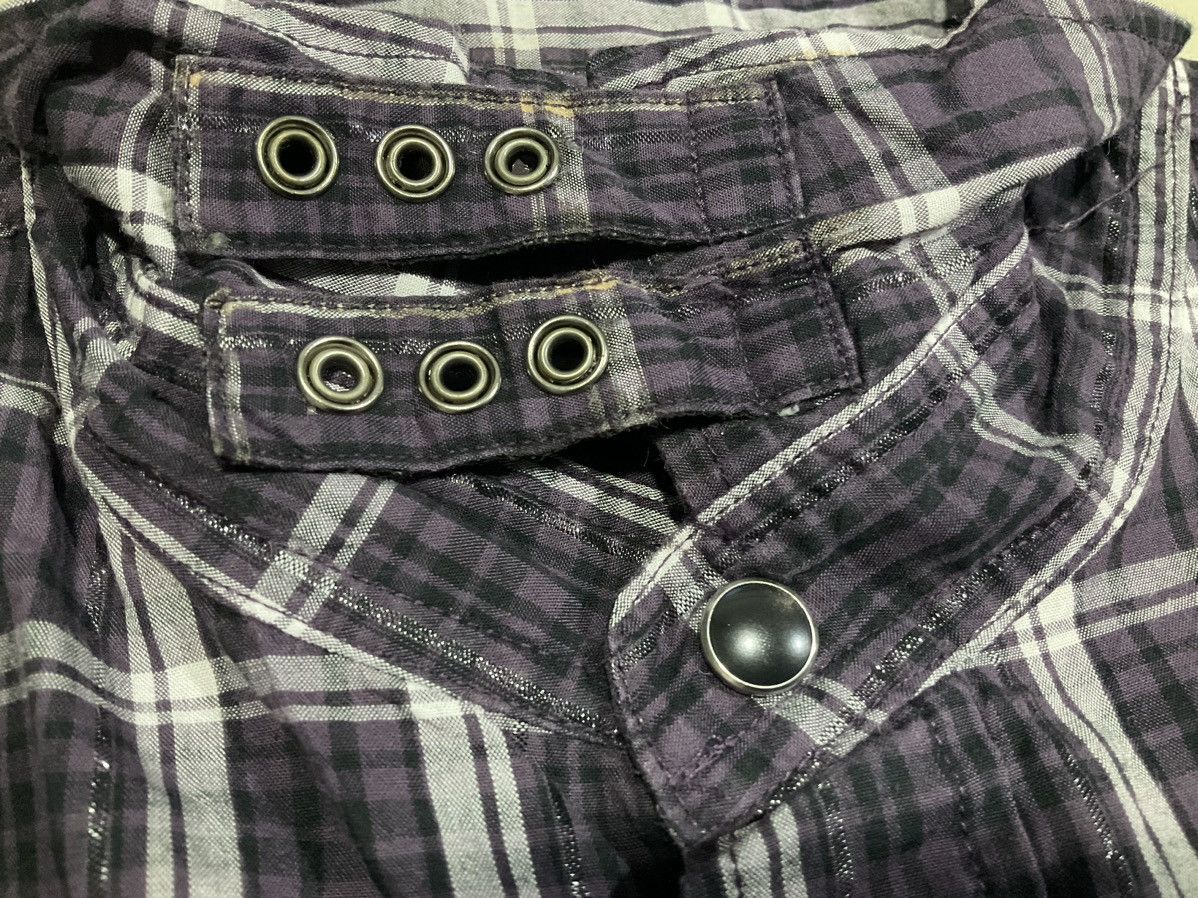 Hysteric Glamour × Japanese Brand × PPFM 🔥Sick Y2K PPFM Flannel Shirt Size US L / EU 52-54 / 3 - 6 Thumbnail