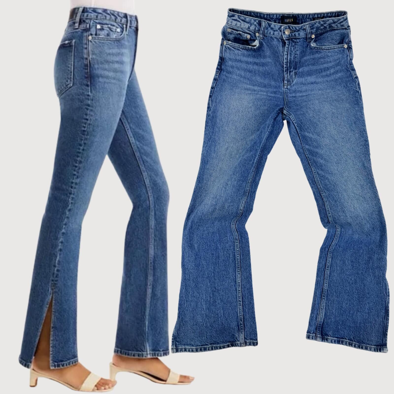Rails Rails Sunset High Rise Slim Flare Jeans 28 Size 28" / US 6 / IT 42 - 1 Thumbnail
