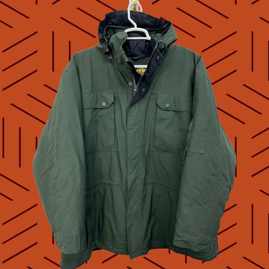 Vintage Cabela's Jacket Green GORE-TEX Thinsulate Ultra Hooded Mens 4XL Regular Size US XXL / EU 58 / 5 - 1 Thumbnail