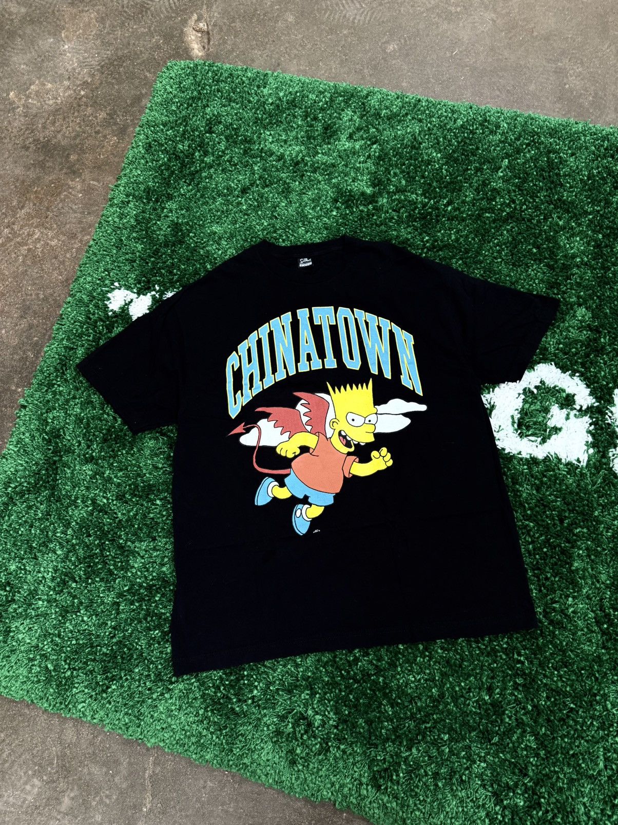 Market × The Simpsons The Simpsons x Chinatown Market Bart Tee Black 2XL XXL Size US XXL / EU 58 / 5 - 1 Thumbnail