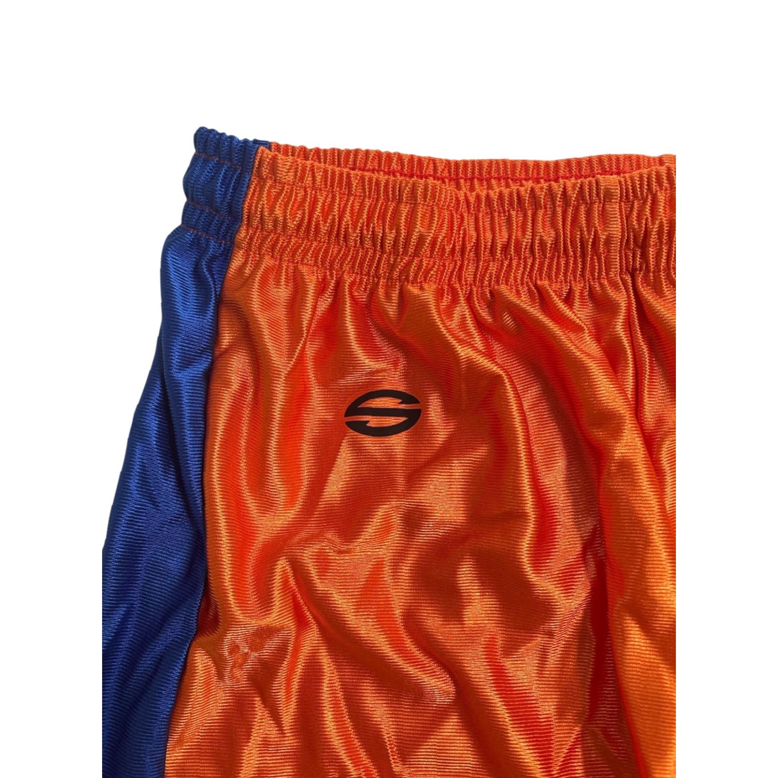 Vintage VINTAGE Saxon Dazzle Basketball Shorts Mens M Orange 90s Canada Size US 31 - 3 Thumbnail
