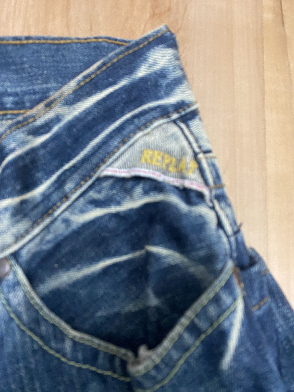 Replay × Vintage Vintage replay jeans Size US 34 / EU 50 - 6 Thumbnail